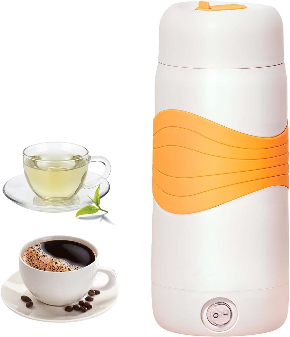 Portable Travel Electric Kettle 304 Stainless Steel BPA-Free 300ml