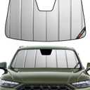 Pigenius Windshield Sun Shade for Audi Q5/SQ5 2018-2025, Q5 Sportback/SQ5 Sportback 2021-2025, Q5 PHEV 2020-2025, Custom Fit Front Window Sunshade - Safeguard