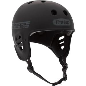 Pro-Tec Full Cut Certified Skate Helmet (Large, Matte Black)