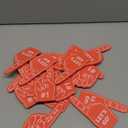 Sinmoe 19 Pcs Mini Foam Finger Baseball Fan Mini Foam Finger, We're #1 Sports Themed Party Supplies for Baseball Hockey Football Basketball Events Team Gifts(Red)