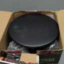 Tianifa Black Countertop Rotating Spice Rack, Round Empty 20Jars Revolving Spice Rack Organizer, 135 Spice Labels with Funnel Complete Set, for Kitchen Countertop, Cabinet