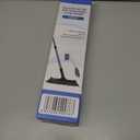 Qaestfy Grout Brush with Long Handle for Cleaning, Stiff Bristles Handheld Tile Scrub Brush, V-Shape Crevice Cleaning Brush for Floor Deep Cleaning