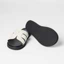 The Drop Women's Mila Slide (9, Cream/Black)