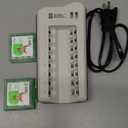 EBL AA AAA Battery Charger with AAA Rechargeable Batteries - 1100mAh NIMH AAA Battery Triple A Battery 1.2V 8 Packs and 8 Bay Battery Charger Independent Charger Combo