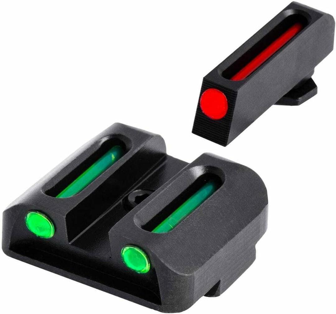TruGlo Fiber Optic Handgun Pistol Laser Sight Accessories Fits Most Smith and Wesson M&P, SD9 and SD40 Models, with TRIDOT Aiming System