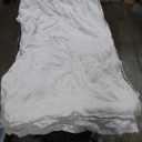 Simple&Opulence 100% Washed Linen Duvet Cover Set with Embroidered,3 Pieces Soft Farmhouse Comforter Set with Button Closure,1 Duvet Cover and 2 Pillowshams (King, Natural Linen)