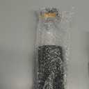 34oz Glass Water Bottles with Silicone Sleeve, BPA Free Water Bottle Glass with Leak-Proof Lid, Reusable Water Bottle for Hot & Cold, Ideal for Hiking Travel Gym office (Black)