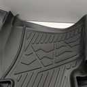 LASFIT Floor Mats 2019-2026 for Chevy Silverado/GMC Sierra 1500, 2020-2026 2500HD 3500HD, Only Double Cab/Bucket Seat (Only Fit with Rear Under-Seat Storage, But Not Fit 2nd Row Plastic Storage)