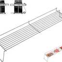 DcYourHome 65054 Warming Rack for Weber Genesis 300 Series (2007-2016), for Weber Genesis E310 E330 E320 S310 S330 S320 EP-330 EP-320 Grill Parts, Stainless Steel Warming Rack for Weber 81323 62749