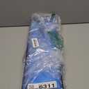 Acrylic Tray for Vanity Makeup Perfume Jewelry 12x6'' Small Decorative Tray for Bathroom Dresser Tops Candle Sink Counter, Blue