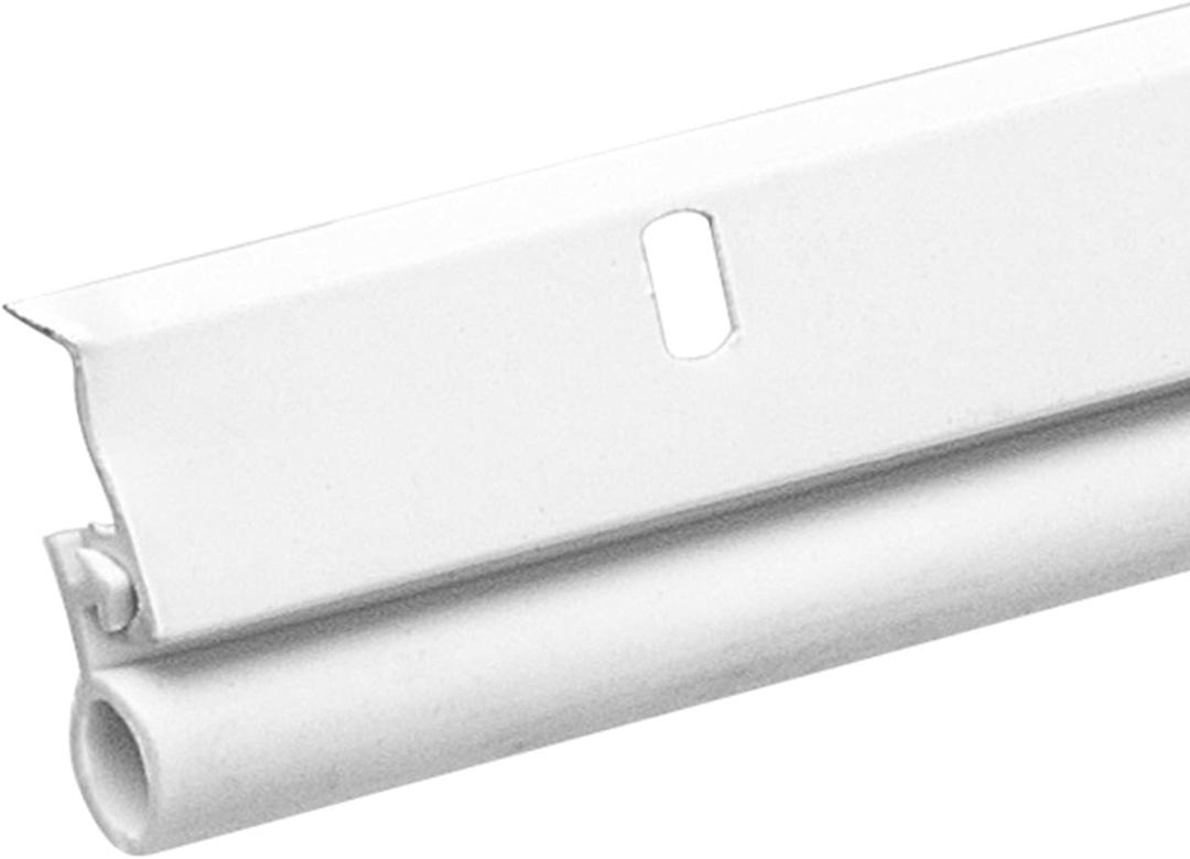 Frost King Aluminum and Vinyl Adjustable Nail-On or Screw-On Door Sets, 3/4"x17' White, 2 pcs-7' & 1 pc-3'