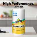 Bounty Essentials Select-A-Size Paper Towels, White, 2 Triple Rolls = 6 Regular Rolls (Packaging May Vary)