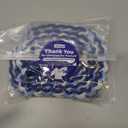 2 x Braided Dog Leash 5FT: Cotton Rope Dogs Leash for Puppy Small Medium Large Dogs - Soft Durable Training & Walking Dog Lead, Heavy Duty and Strong (Blue)