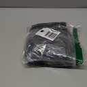 WDIRARA Women's PU Leather High Waist Skirt Heart Print Cut Out Pleated Stretchy Mini Party Skirt Size S