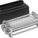 Meat Tenderizer for KitchenAid Stand Mixer-Updated Stainless Steel Gears Meat Tenderizer Attachment for All Models KitchenAid, Sturdy and Last (Black)