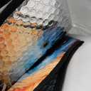 ALAZA Car Sun Shade Golden Retriever Dog Wearing Sunglasses Windshield Sunshade Protector for Small Car SUV Front Window (Multicolor)