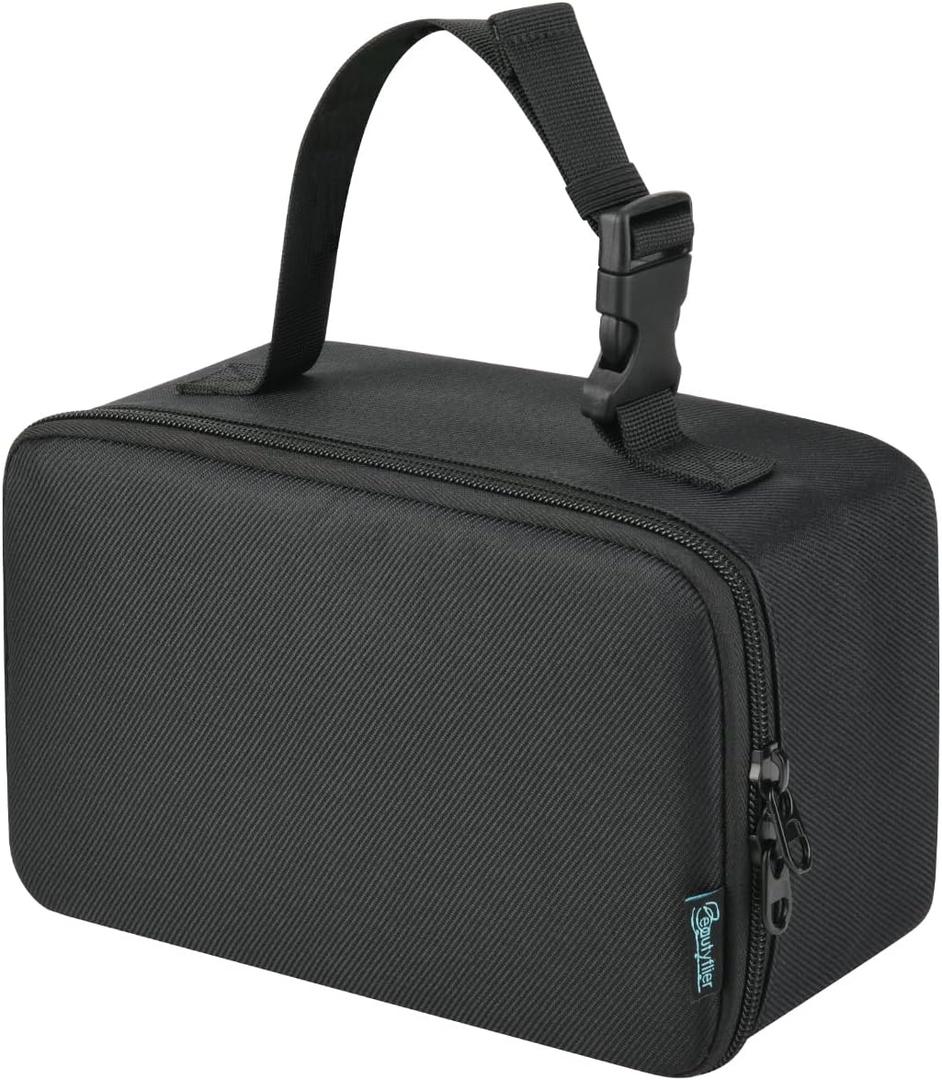 Beautyflier Travel Carrying Bag for Lifevac Home Kit, Durable Storage Bag for Airway Suction Device, Portable Travel Case with Adjustable Hand Strap for Car Home Camping Hiking, Black (Bag Only)