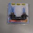 NEWBROWN 9005 Headlight Bulbs HB3 Halogen Bulb 5000K Super White Light Long Life Replacement P20D 12V/60W (9005/HB3, 2 Pack)