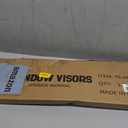 Window Visors Rain Guards for 2004 2005 2006 2007 2008 Ford F150 SuperCrew, Out-Channel Window Vent Wind Deflectors Visors Shades for 06 07 08 Lincoln Mark LT