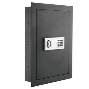In-Wall Safe with Electronic Keypad and 2 Manual Override Keys - Protect Money, Jewelry, and Passports at Home or Business by Paragon Safes (Gray)