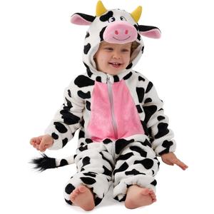 Spooktacular Creations Halloween Baby Cow Costume, Toddler Cow Jumpsuit 
(3T)