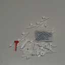 MorningRo 25 Sets Drywall Anchor Kit, Plastic Self Drilling Expansion Hollow Wall Anchors with Screws and Key for Drywall Ceiling Gypsum Plasterboard