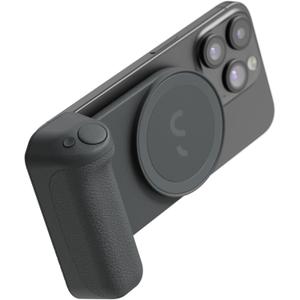 ShiftCam SnapGrip Pro  Phone Camera Grip & Magnetic Power Bank with Qi2 Wireless Charging, Wireless Shutter Button, and Magnetic Mount for All Phones, Tabletop Dock  Midnight