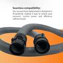 Replacement Vacuum Hose Compatible with Miele Classic C1, S2120, S2130, S2180, C1 Pure Suction & Turbo Fits Canister Vacuum Cleaner 1.6m Flexible Pipe Tube, Attachments Parts