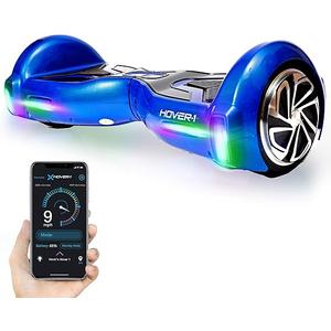 Hover-1 H1 Electric Self Balancing Scooter with 9 mph Max Speed, Dual 200W Motors, 9 Mile Range, and 6.5” Wheels Self Balancing Board (Blue)