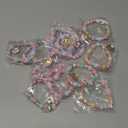 Ecally 12 Pcs Tea Party Favors Bracelet Gift Tea Pot Beaded Bracelet Bulk Party Supplies Pot Pendant Accessories Decorations for Kids Girl