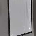 Dry Erase Magnetic White Board, 16" x 12" Black Framed Double-Sided Desktop Whiteboard with Stand, Portable Small Whiteboard Set for Drawing, Office, Home, School