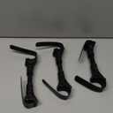 ibasenice 3pcs Stroller Cart Connector for Twins Car Gadgets Universal Pushchair Connector Universal Stroller Accessories Black, 7.9 x 1.8 x 1.6 inches