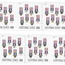 2017 Uncle Sams Hat Additional Ounce Sheet of Twenty Stamps Scott 5174 By USPS