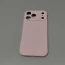 FireNova Magnetic for iPhone 17 Pro Case, Compatible with MagSafe, [Integrated Silicone Camera Control Button] [Camera Protection] Anti-Scratch Microfiber Lining Phone Case, 6.3", Chalk Pink