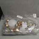 Christmas Ball Ornaments for Xmas Decorations,50 pcs Christmas Extra Large Tree Shatterproof Ornaments-Champagne (Combo of 5 Style in 3 Sizes)