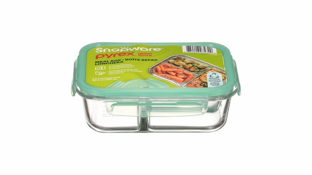 Snapware Glass 2 Cup Small Rectangle