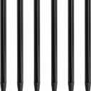 6-Pack Black Dual-Tip Stylus Pens  Universal Touchscreen Stylus Compatible with iPad, Samsung Galaxy, Smartphones & Resistive GPS Devices