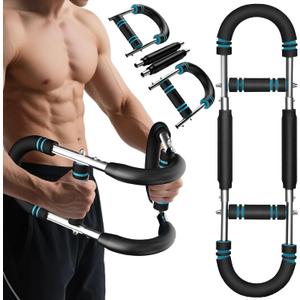 Twister Arm Trainer | Chest Workout Equipment & Strength Training Equipment | Chest and Arm Trainer for Men | Arm Workout Equipment & Forearm Exerciser | Home Exercise Equipment | 44 lbs