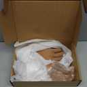 Realistic Silicone male Hand Model Fake Hand Flexible Finger Bendable Acrylic Nail Mannequin Hand for Jewelry Display Nail Art Practiceone pair