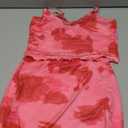 SOLY HUX Women's Summer Mesh Mini Skirt Sets 2 Piece Sexy Crop Camisole Tops Skirts Y2K Suit Going Out Outfits Size Xs