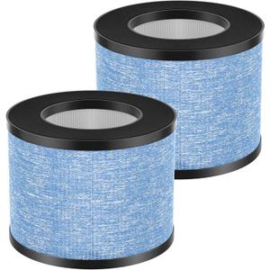 2 Pack C102 HEPA Air Filter MA-01CW Replacement Filter Compatible with Miko Ibuki & Ibuki+ Air Purifi-er, MA-18 and Okaysou AirMic4S Air Purifi-er
