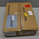 Widened & Heightened Closet Organizers And Storage Shelves With Top Board, Set of 3 Stackable Closet Shelf Organizer Storage Bin Basket For Clothes Sweaters,Space-saving, Sturdy,Wider Higher Size (Black)