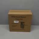 TIPGO Automatic Motion Sensor Bathroom Can with Lid, 2.6 Gallon Touchless Bin, Smart Garbage Can Plastic Slim Wastebasket for Bedroom, Office, Dorm (White)