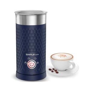 SIMPLETASTE Milk Frother, 4-in-1 Electric Milk Steamer, Automatic Warm and Cold Foam Maker and Milk Warmer for Latte, Cappuccinos, Macchiato