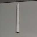 12 Inch Ceiling Fan Downrod, 1" Diameter White Ceiling Fan Extension Rod (No Threads),Universal Down Rods for Ceiling Fans,Easy Installation