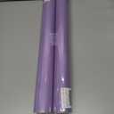 2 x Dimoon 236''x17.7'' Purple Peel and Stick Wallpaper Contact Paper Modern Self Adhesive Wall Paper Removable Renter Friendly Textured Solid Color Shelf Cabinet Vinyl Roll (236''x17.7'',Dark Purple)