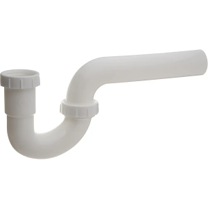 7670000N Plastic P-Trap, White
