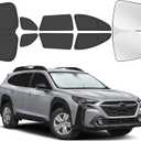 Car Window Shades for Subaru Outback 2020-2025, 8pcs Privacy Sun Shade Set for Front Windshield Side and Rear Windows, Full Window Covers Keeps Vehicle Cool for Camping Napping
