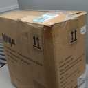 Mohawk Home 8' x 10' Non Slip Grip Rug Pad 1/4" Thick Dual Surface Felt Cushion + Rubber Gripper - Safe for All Floors