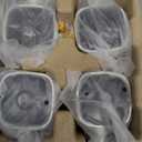 Tapo 1080P Indoor Wired Security Camera - Works as a Baby & Pet Monitor, Motion Detection, 2-Way Audio, Siren, Night Vision, Subscription-Free Local or Optional Cloud, Works with Alexa, C100(4-Pack) (White)